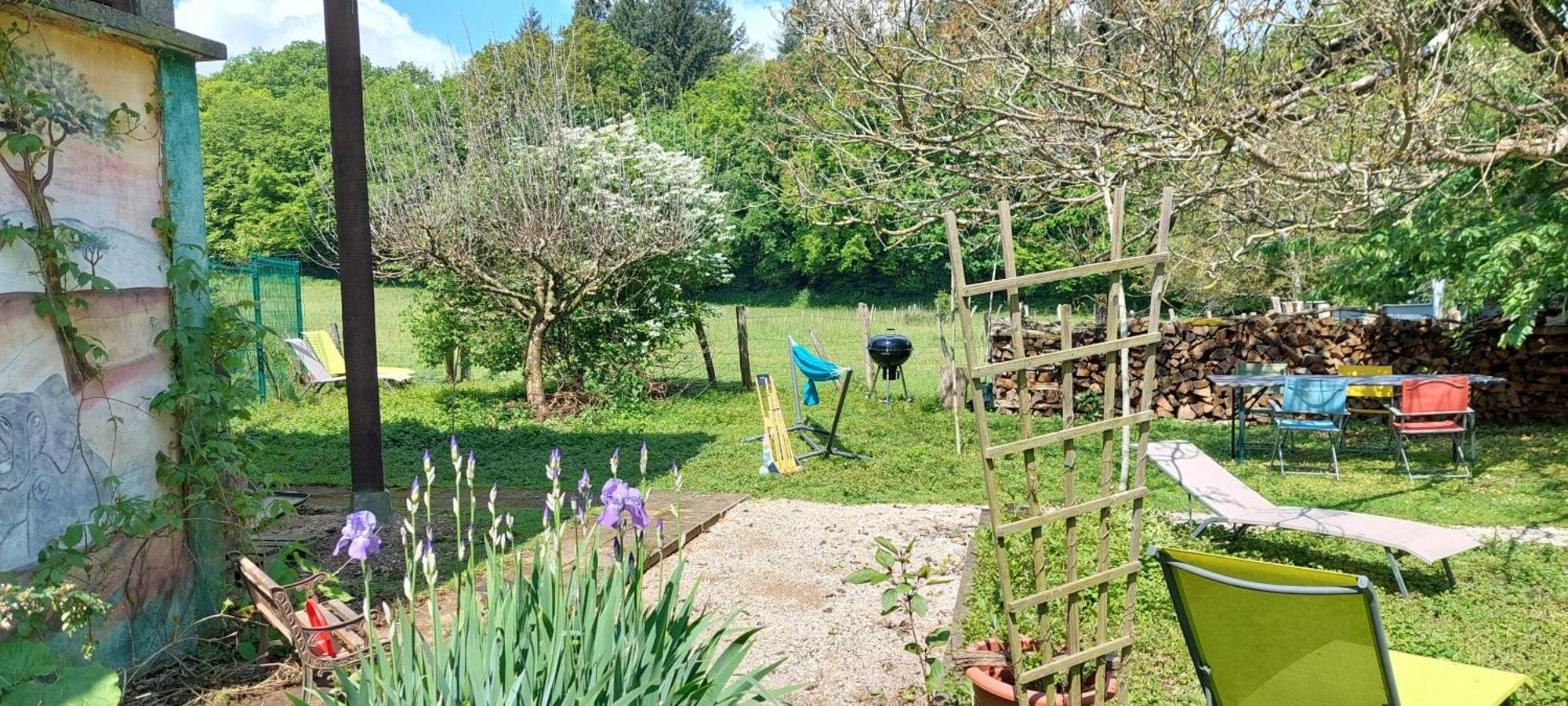 Gite Coeur De Nature Abergement-le-Grand Eksteriør billede